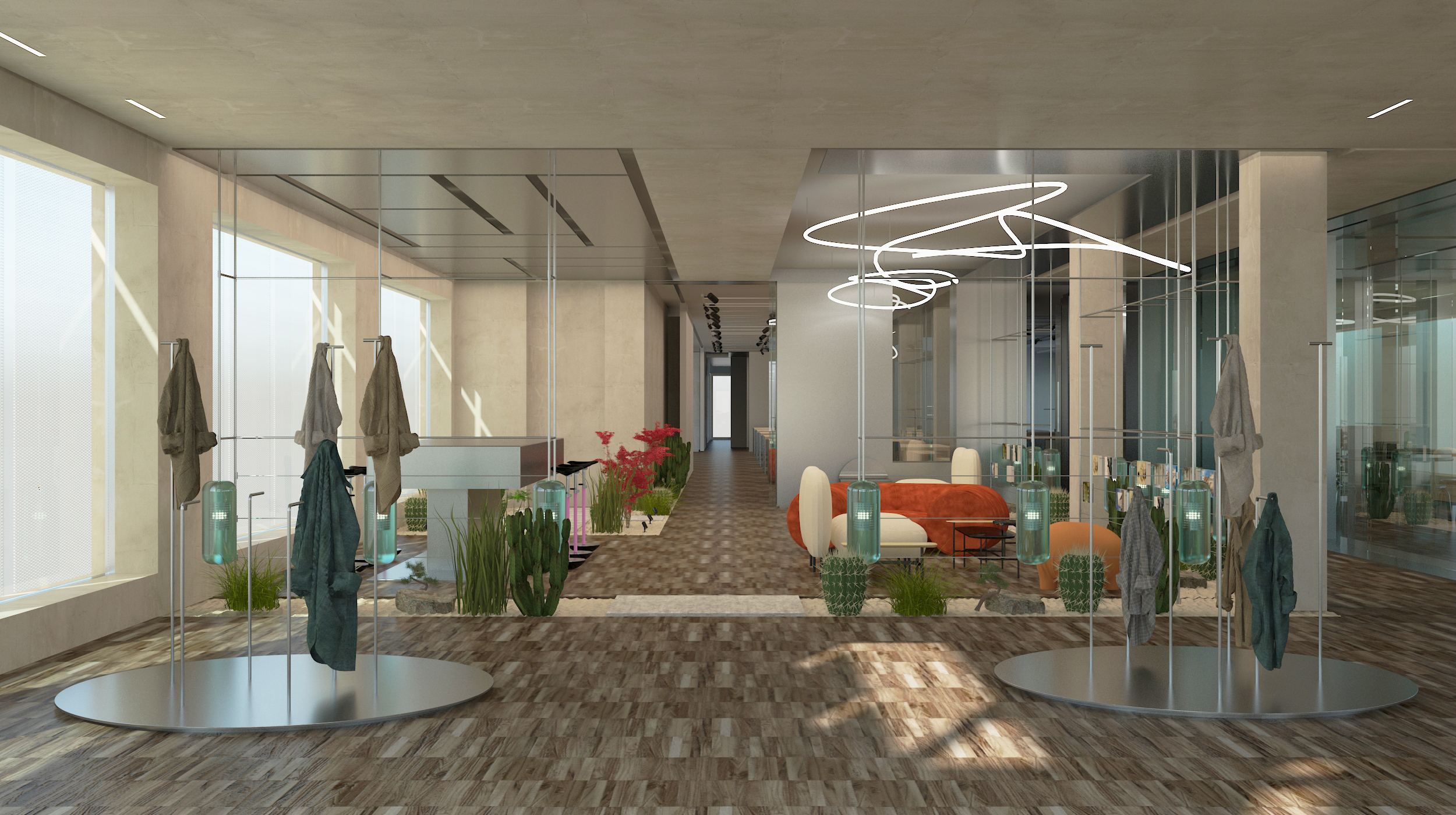 绿色生态的时尚工厂总部-9