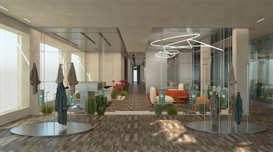 绿色生态的时尚工厂总部-9