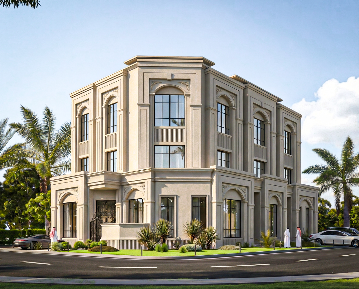 CLASSIC VILLA IN KUWAIT（科威特经典别墅）丨Ahmed Mamdouh-8