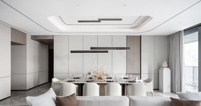 侨城一号豪宅软装设计 | 云端生活的艺术呈现-77