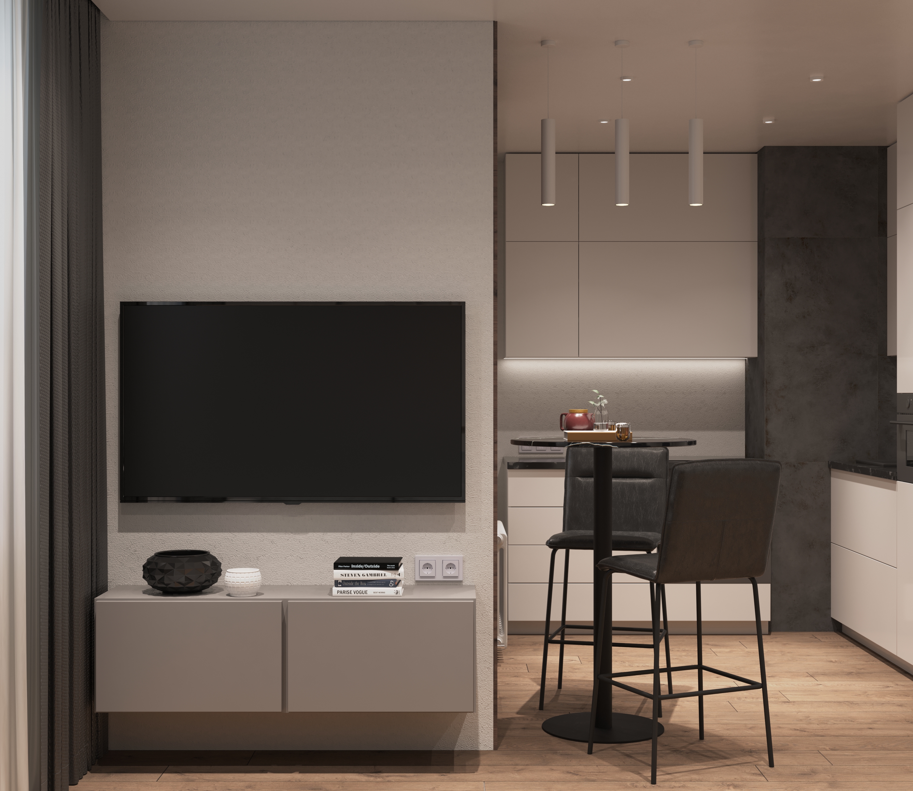 乌法35平米公寓室内设计丨俄罗斯乌法-17