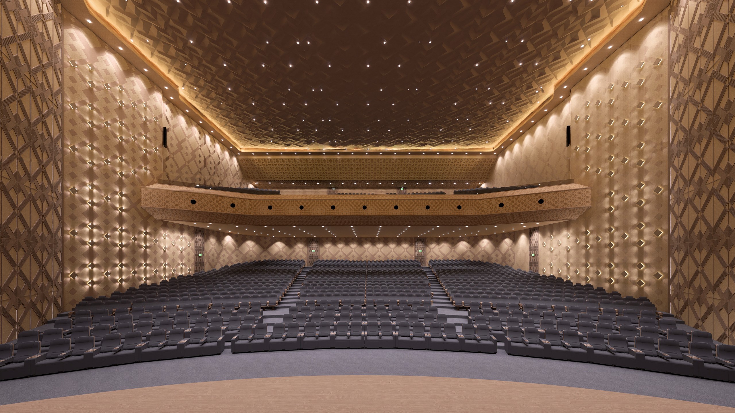 Theatre Interior Design in KSA - GRAND AUDITORIUM-5