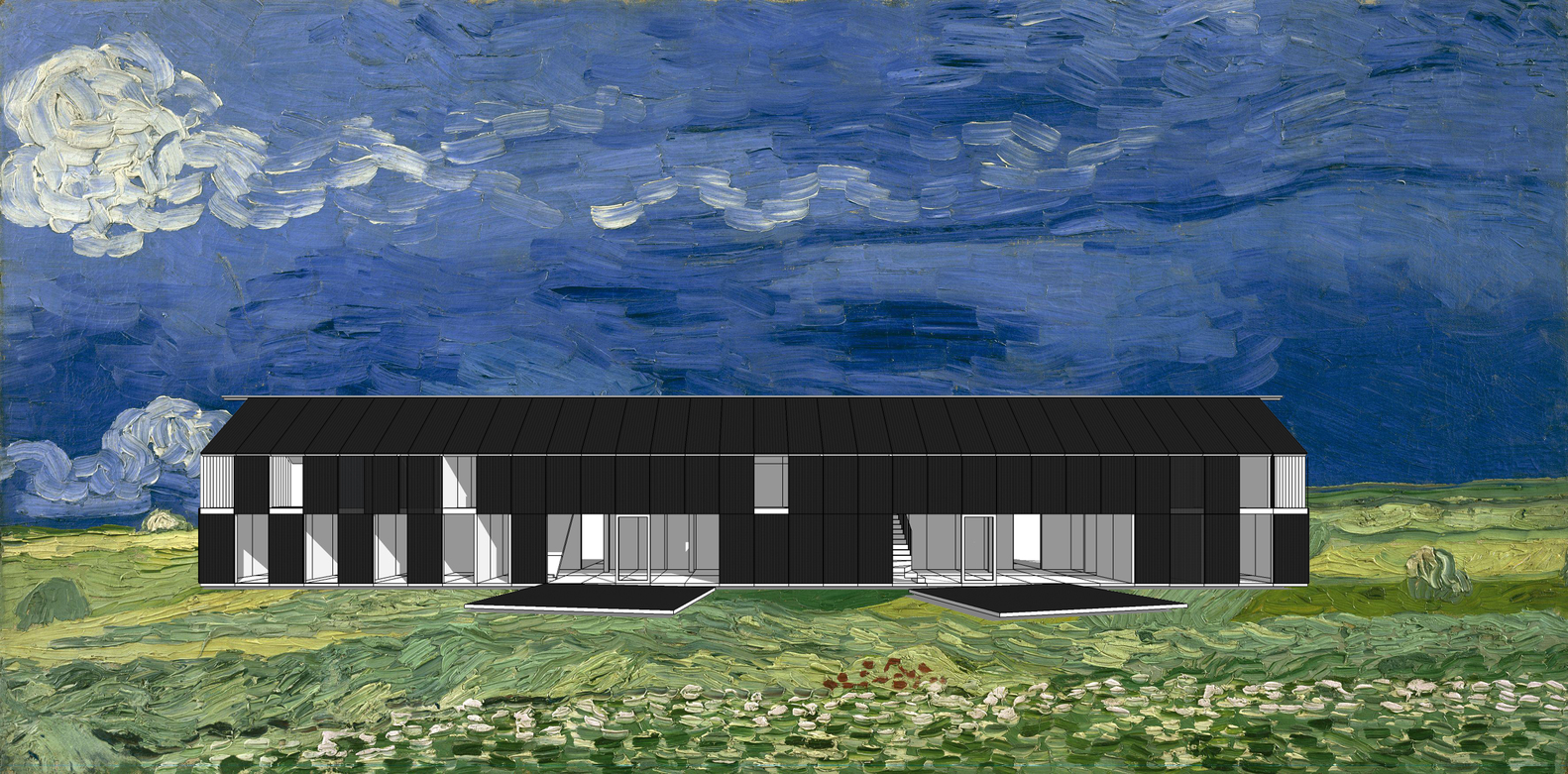 斜向模块化住宅 | 智利 Shotgun House-49