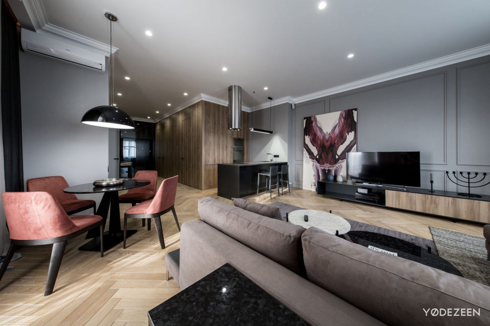 现代欧式混搭风某国外样板房设计-12