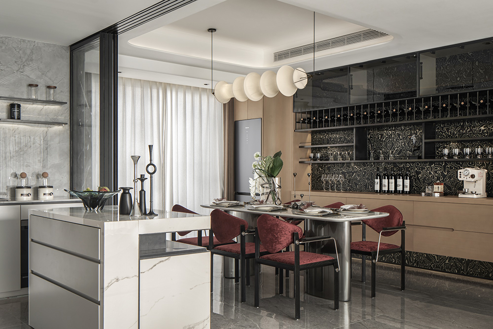 孝感九烨鼎观如院小区大堂,样板间丨中国孝感丨太谷形上-37