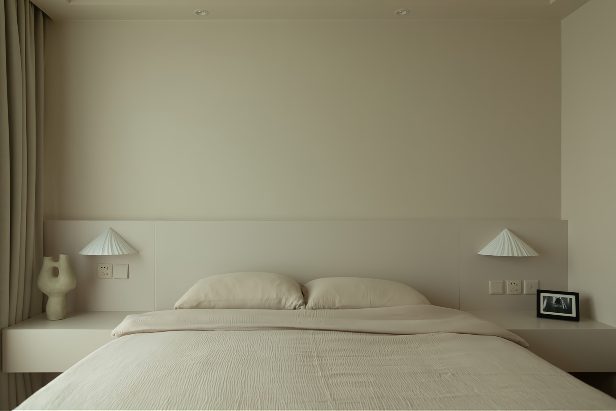 奶油色极简公寓丨中国杭州丨NOTHING DESIGN-26