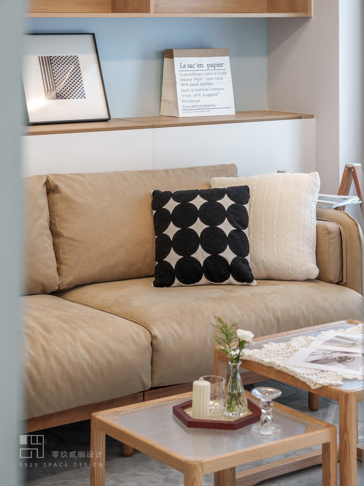 强收纳的通透北欧两居室设计-27