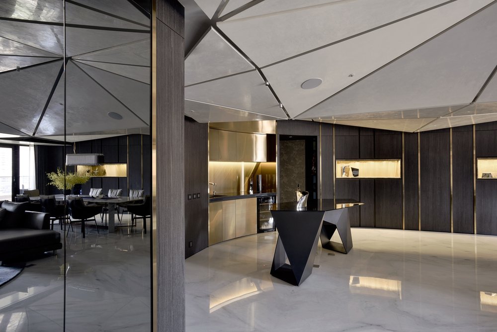 碧水波光——行一建筑的动态光影空间-13