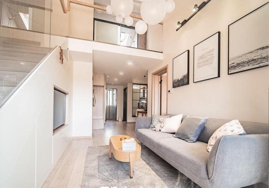 MUJI 风温馨复式家居,极致空间利用-20