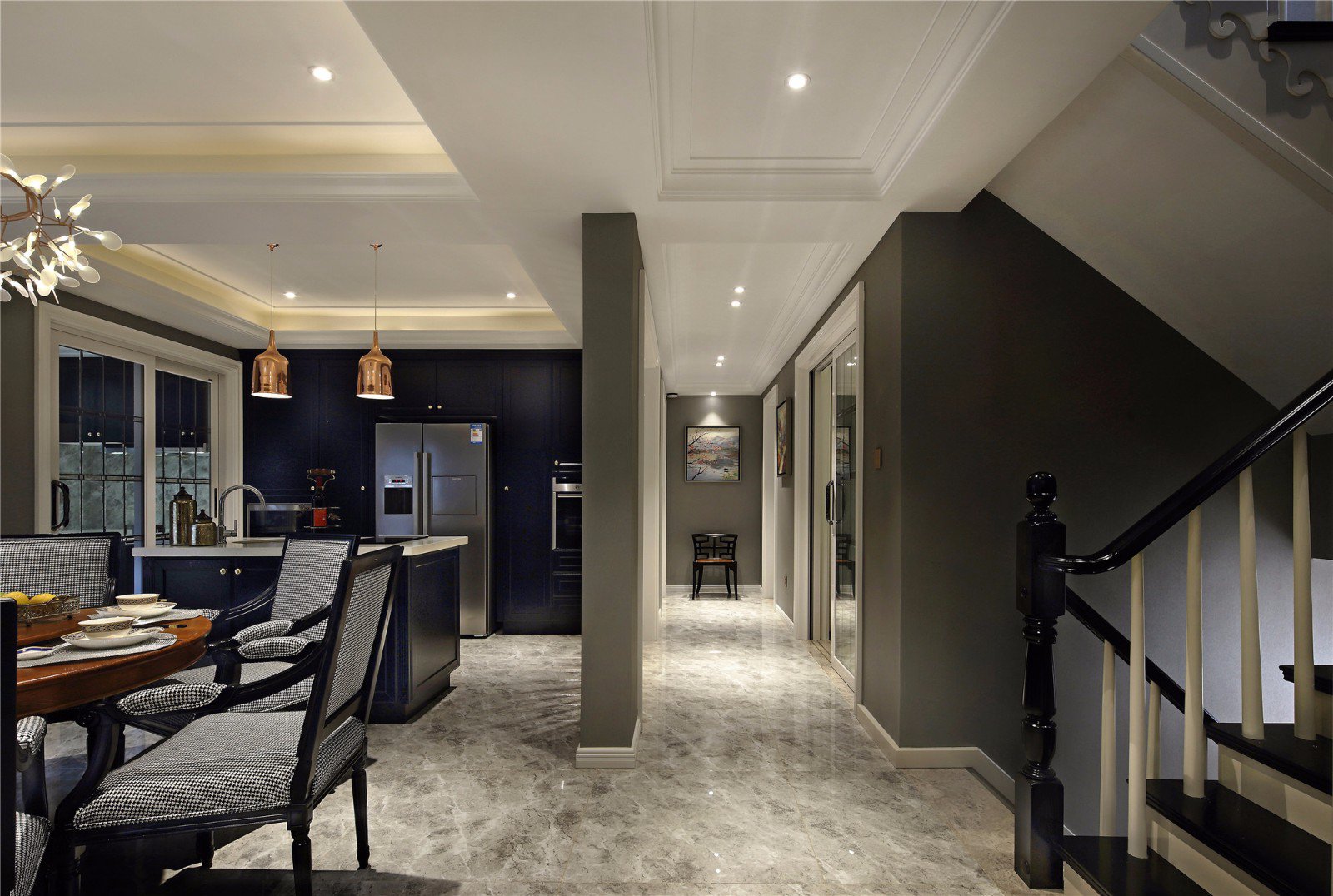 358㎡泰州世贸河滨花园  南京SKH室内设计工作室-14