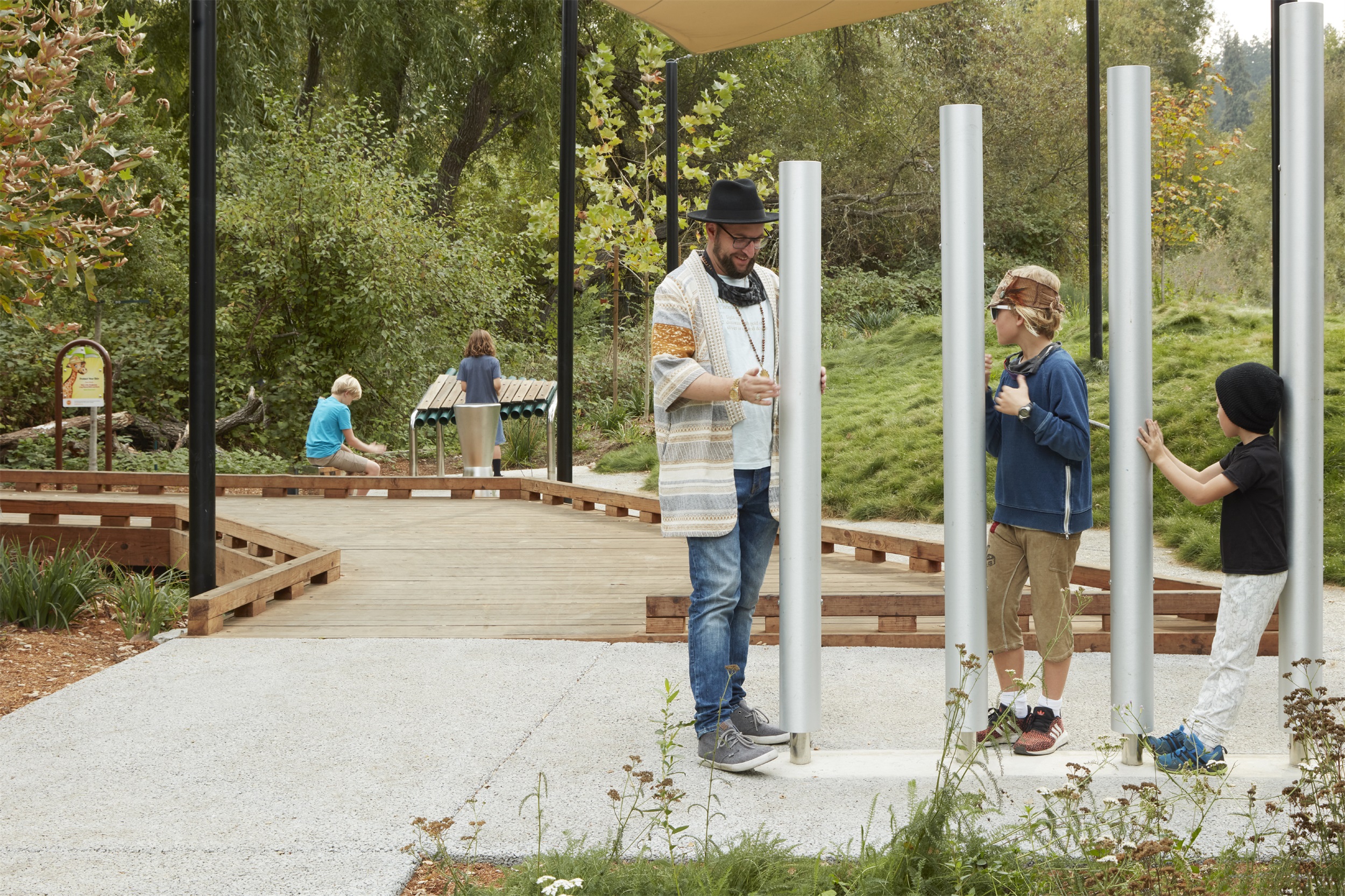 费尔顿图书馆探索公园 | 创新户外空间,环境与教育并重-21