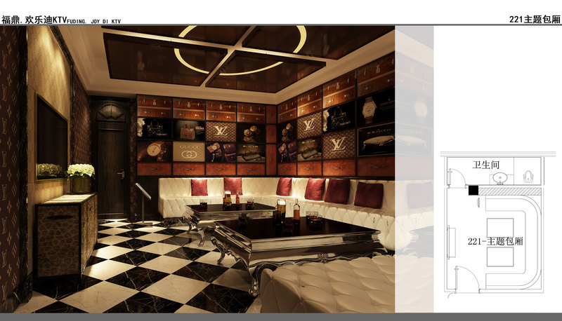 福鼎欢乐迪 KTV丨陈建春|线索 DESIGN-27