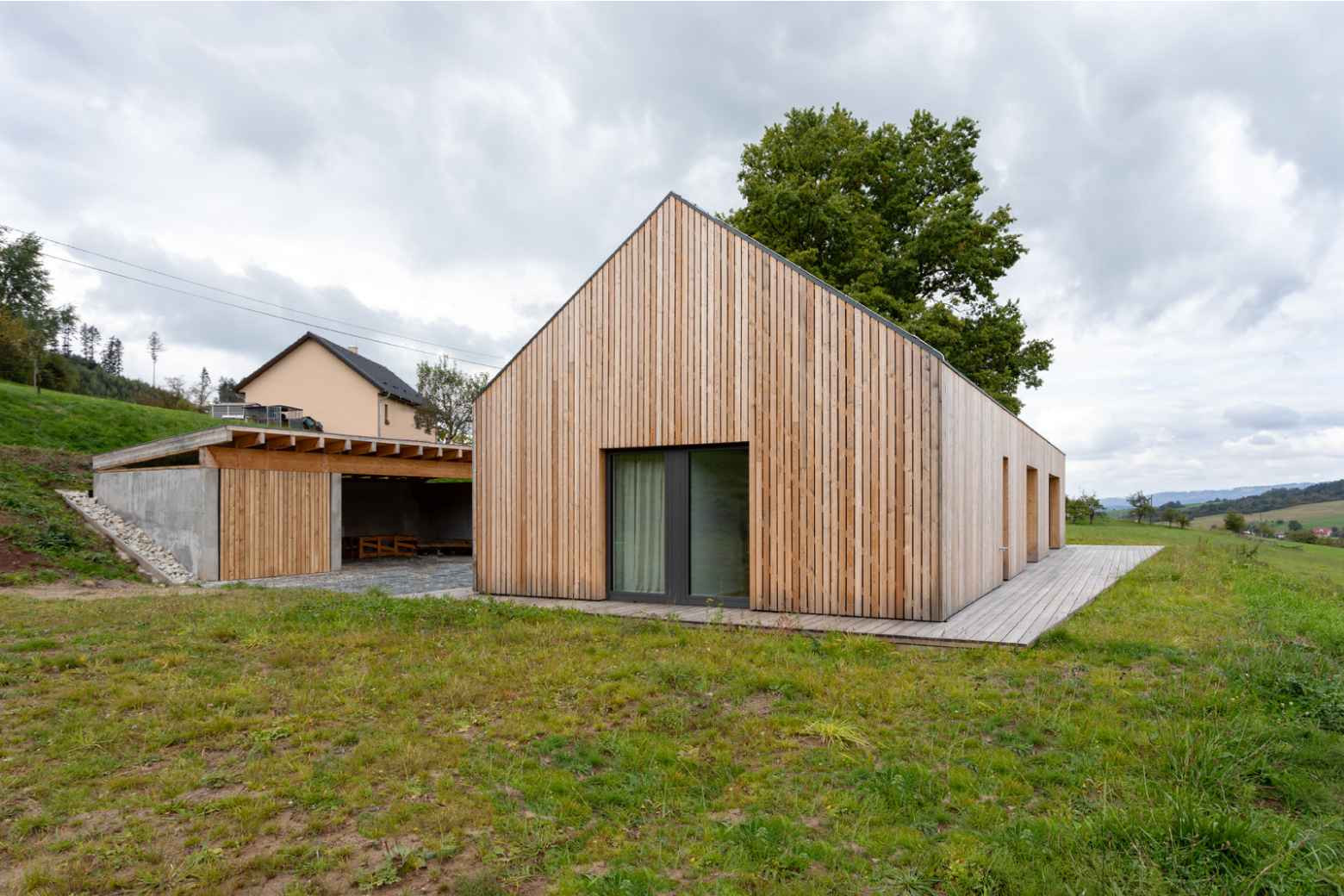 比克山区开放式居住空间木结构建筑设计丨捷克丨Kamil Mrva Architects工作室-27