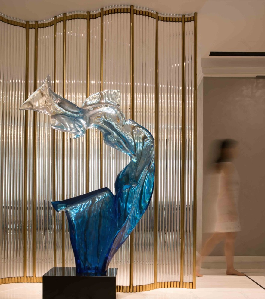 "丝旅"城市室内设计 | 融合东西方元素的现代艺术-29