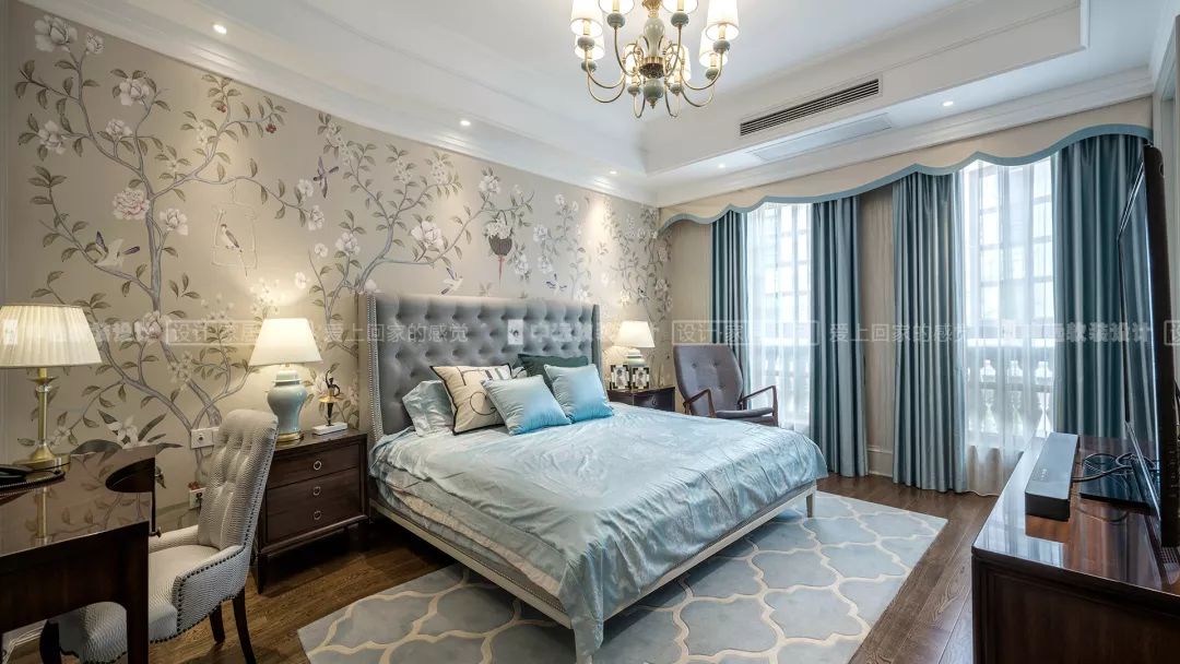 【申远软装百套实景案例】大华伊斐墅 300㎡ 现代轻奢-20