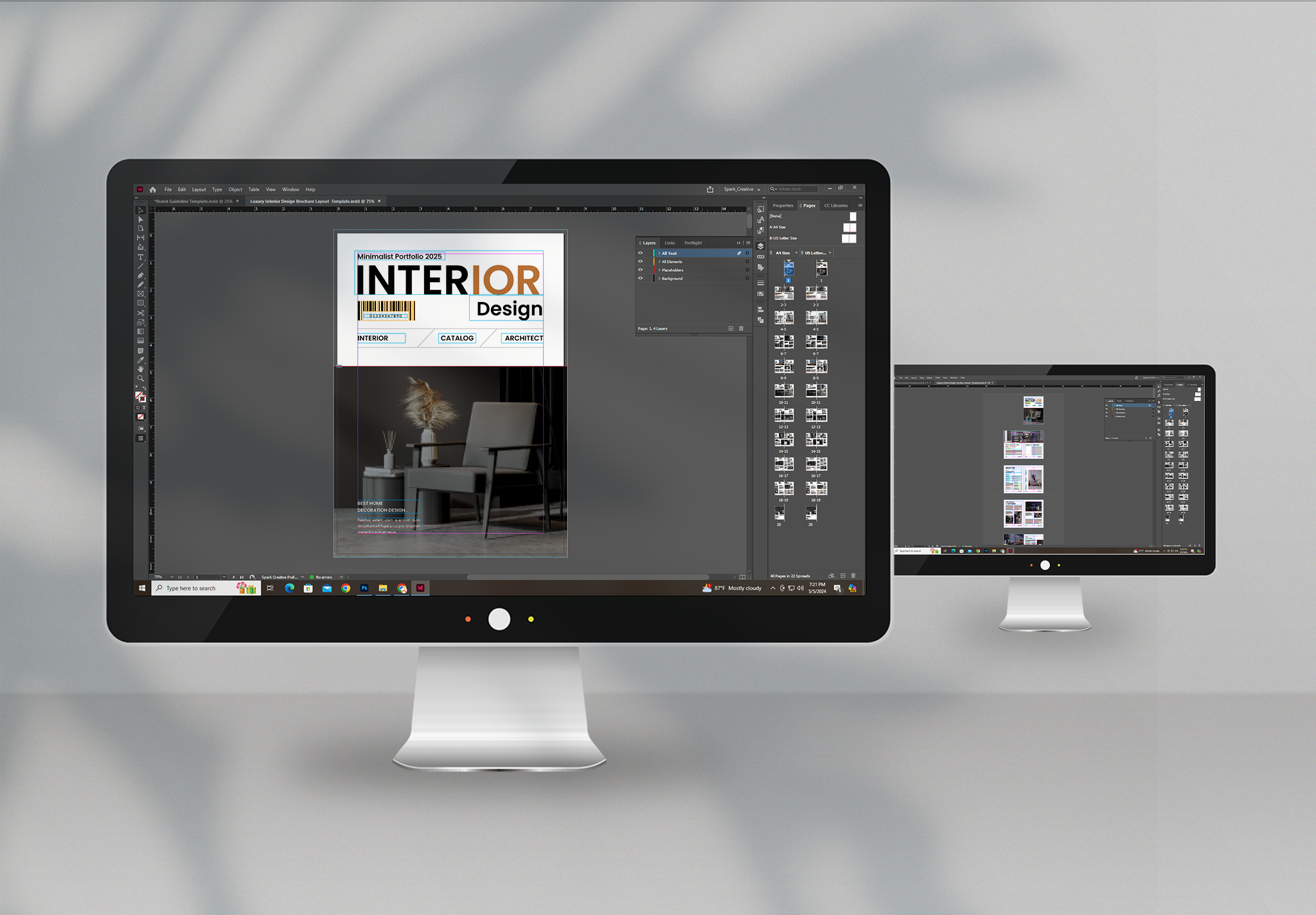 Luxury Interior Brochure Design Layout Template-40