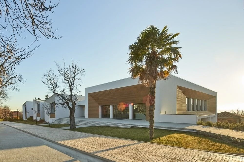 美国农场学校高中部大楼丨希腊丨406 architects-13