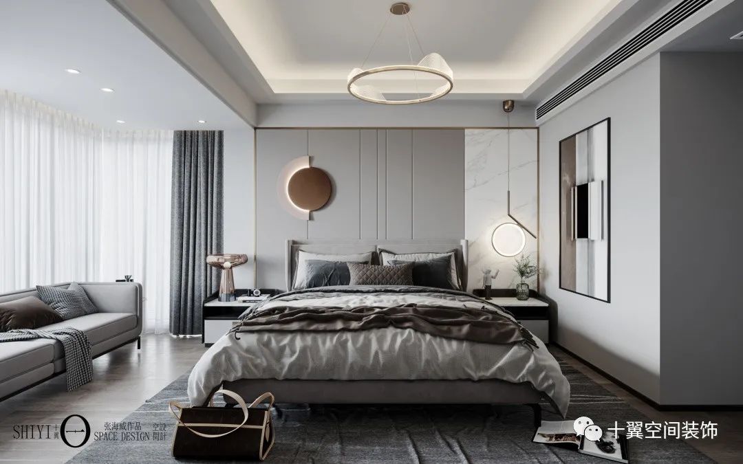 十翼空间浪漫轻奢法式设计丨中国大连丨十翼空间装饰-54