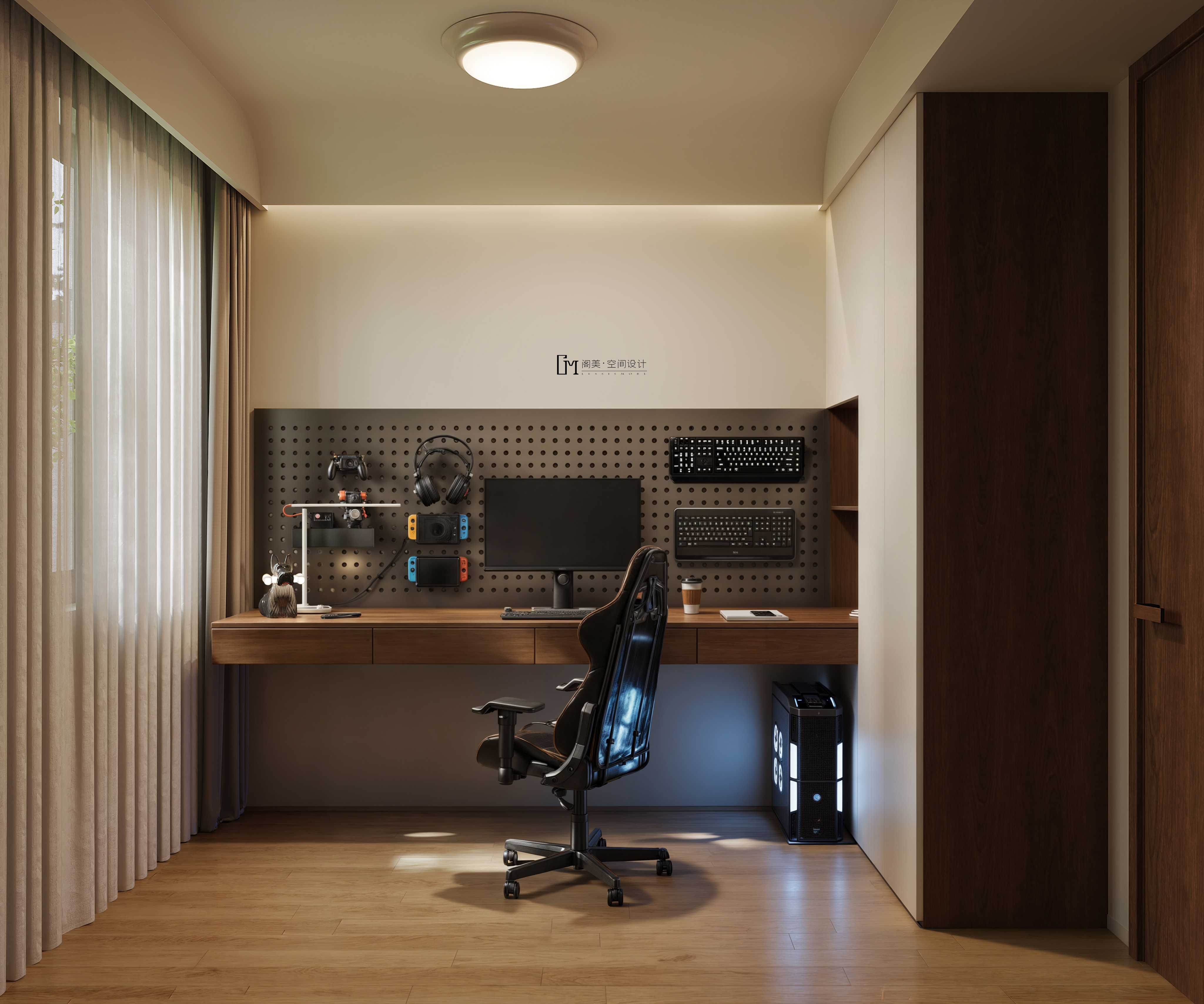 木与光的和鸣：把松弛感织进每一寸空间-2