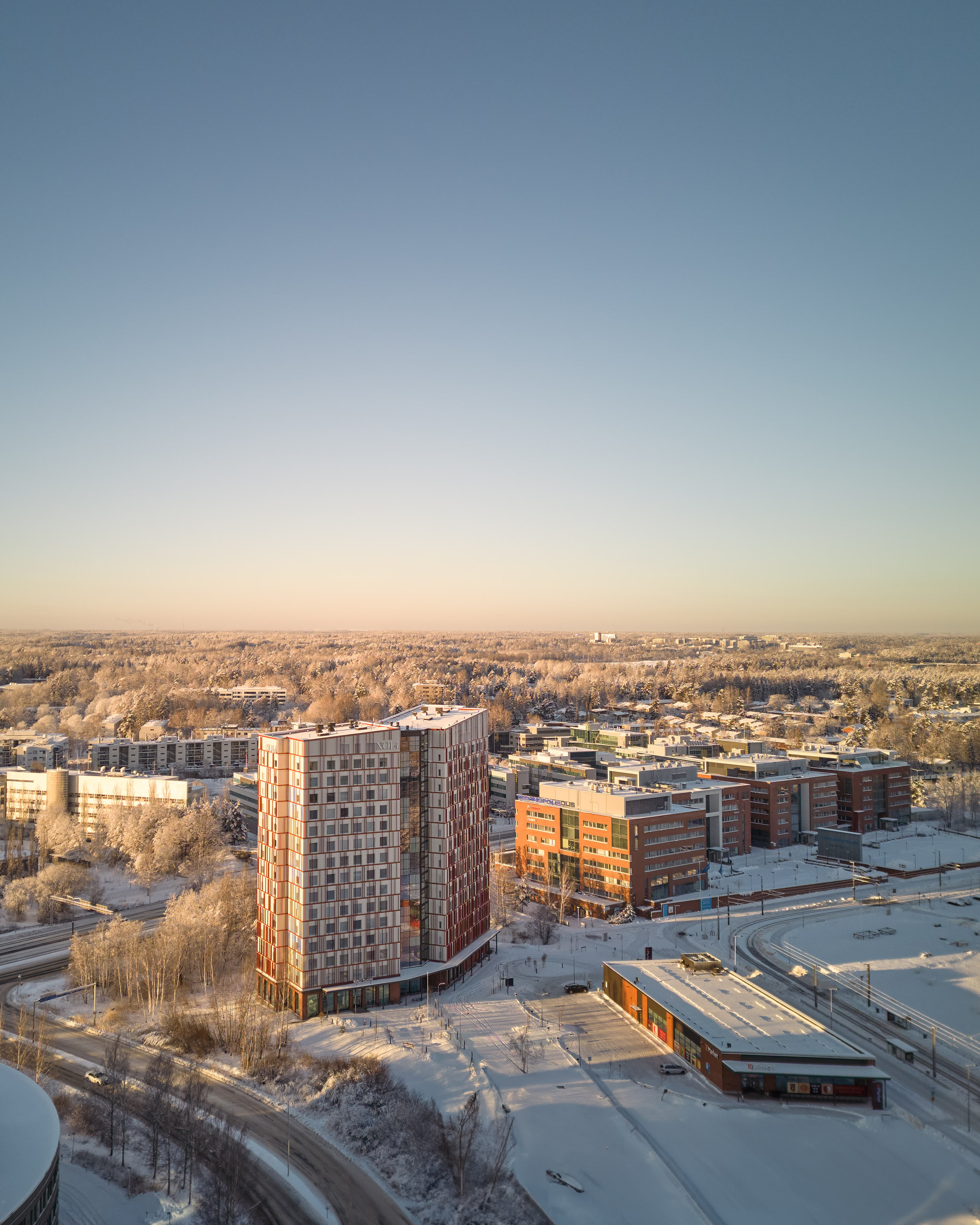 Noli Otaniemi 酒店丨芬兰埃斯波丨Avarrus Architects-9