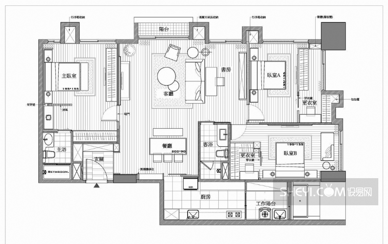 星叶设计——人文时尚空间-1