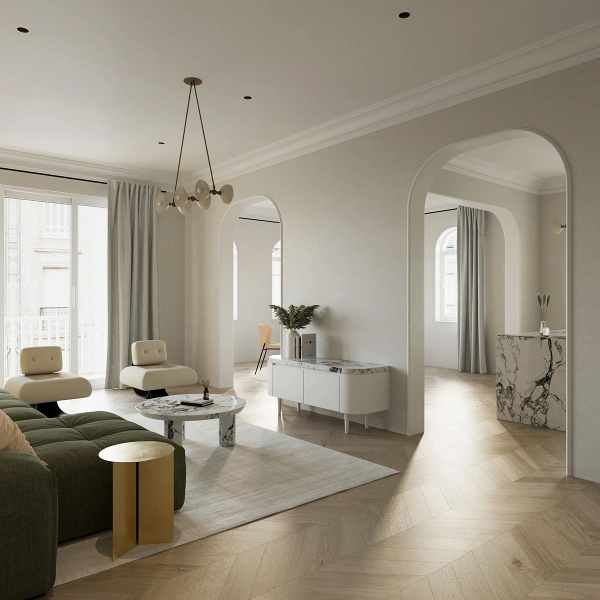 埃及室内设计丨AM Architects-3