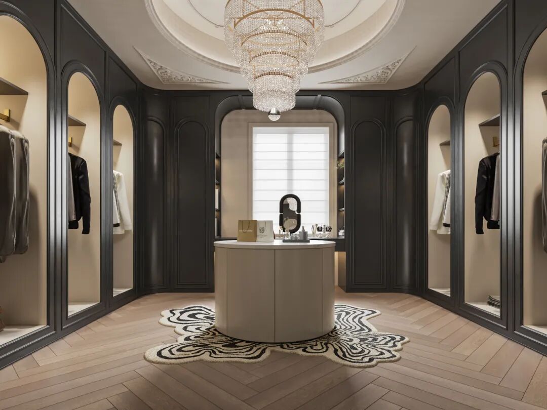 P.W.璞物设计丨多伦多1300㎡独栋别墅，雕花琢韵墅写人生-83