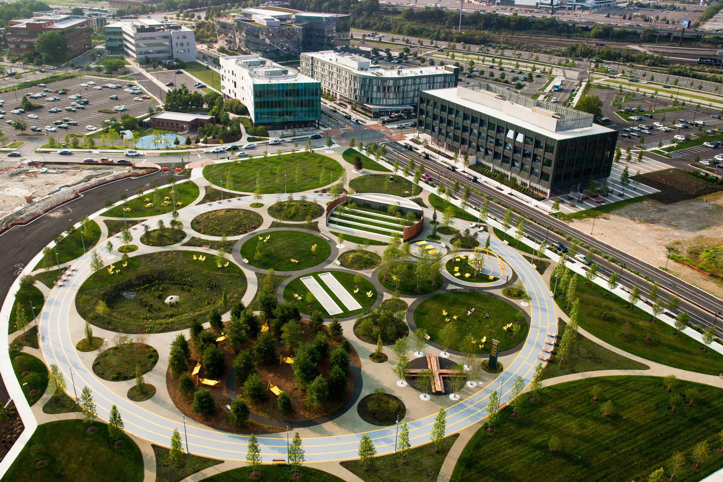 费城海军造船厂中央绿洲丨美国费城丨詹姆斯·科纳场域运作事务所-3