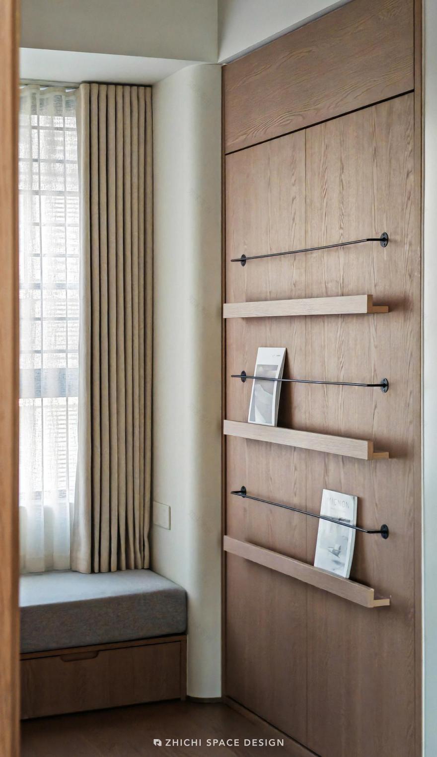 弧线隐去边界,墙体交错间藏起松弛与诗意-42