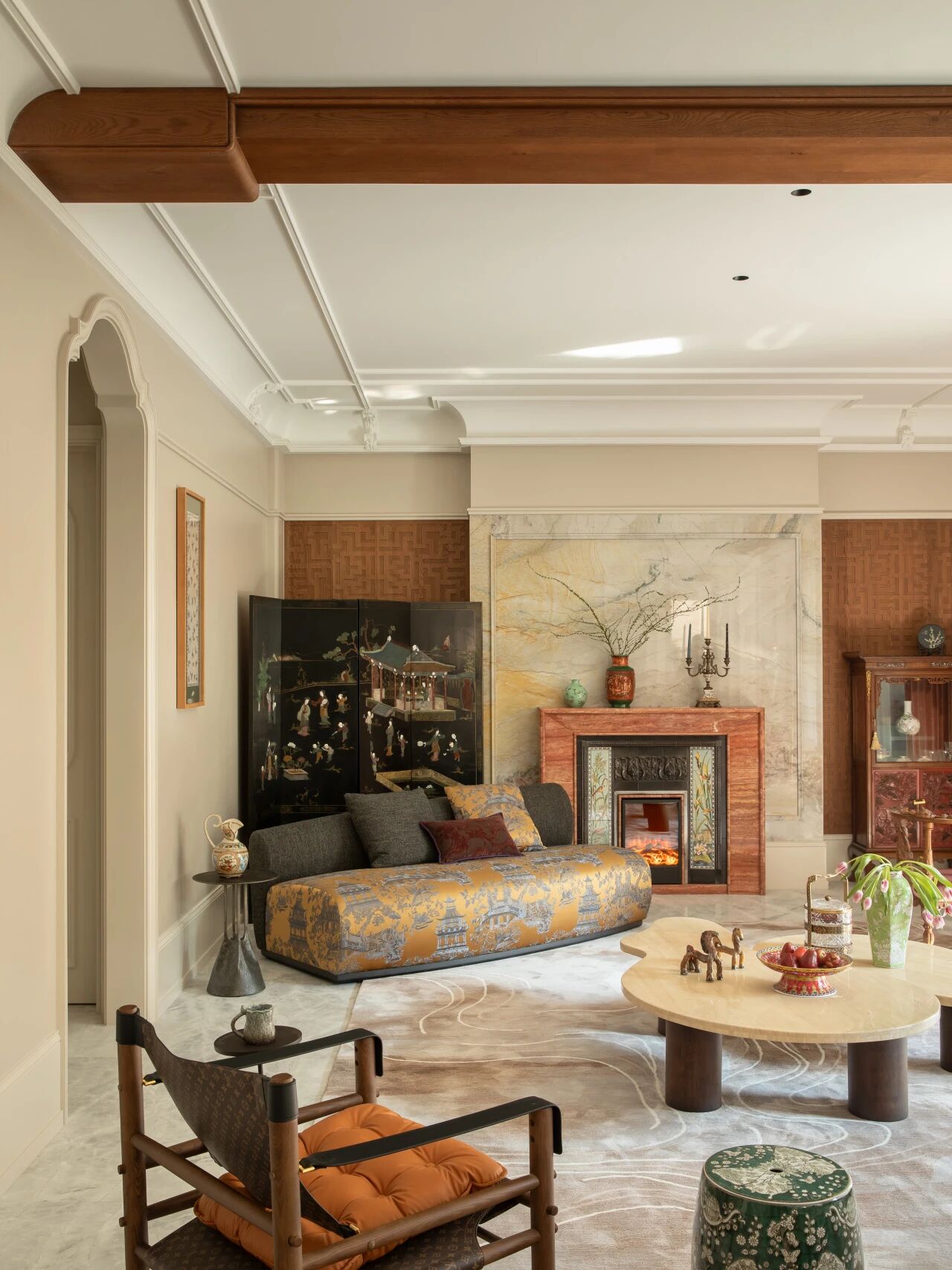 袁杰设计杭州宋式合院改造项目丨中国杭州丨尚层别墅装饰杭州分公司-13