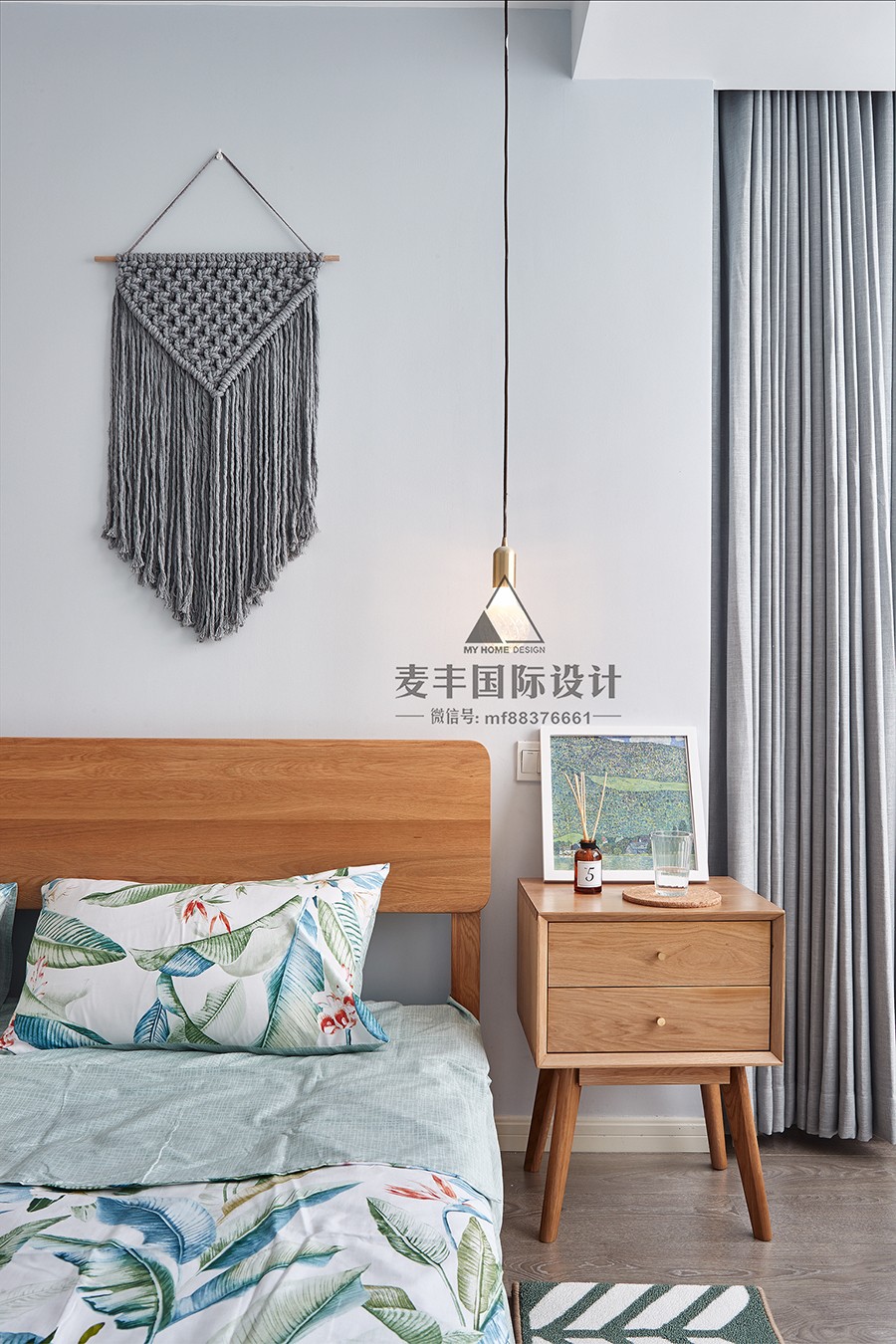 义蓬美郡园89㎡北欧风住宅  麦丰国际设计-27