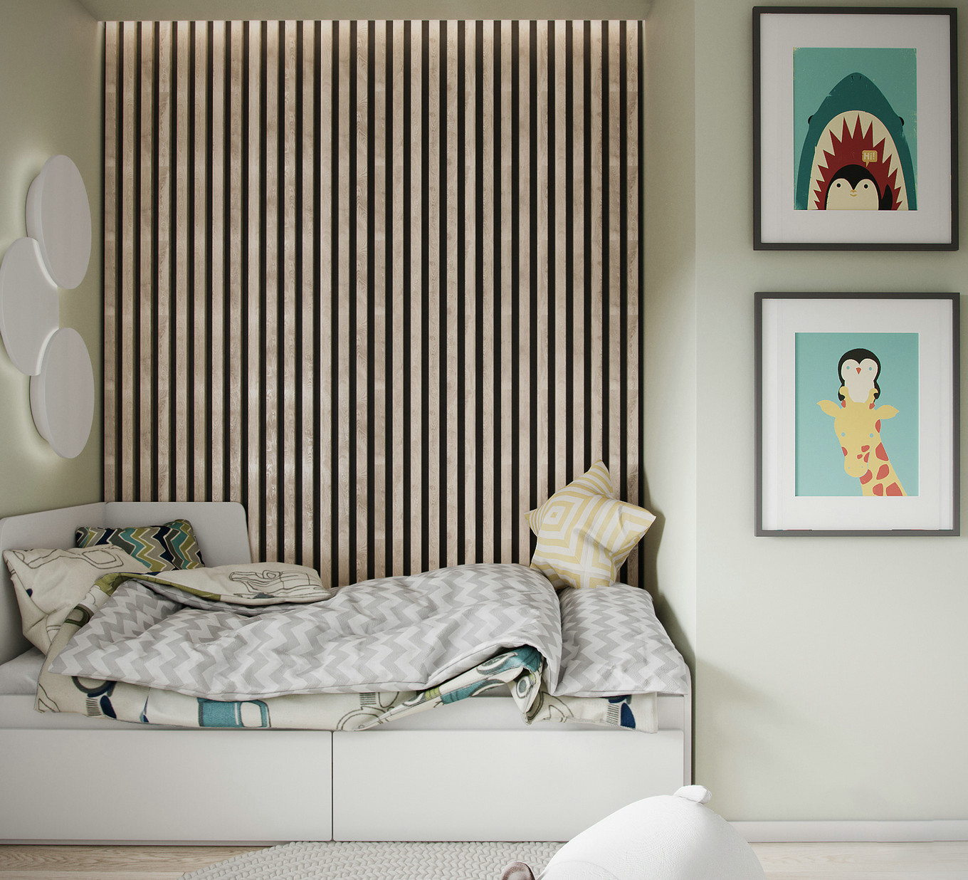 绿意盎然 | 揭秘灰绿色家居设计的魅力-22