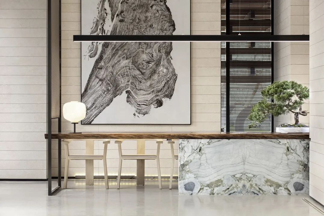  矩阵纵横丨苏州 阳光城檀悦售楼处   室内设计 丨中国苏州-3