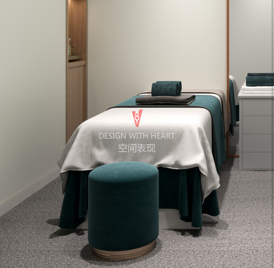 V8 空间表现 · 美容院办公室包厢-10