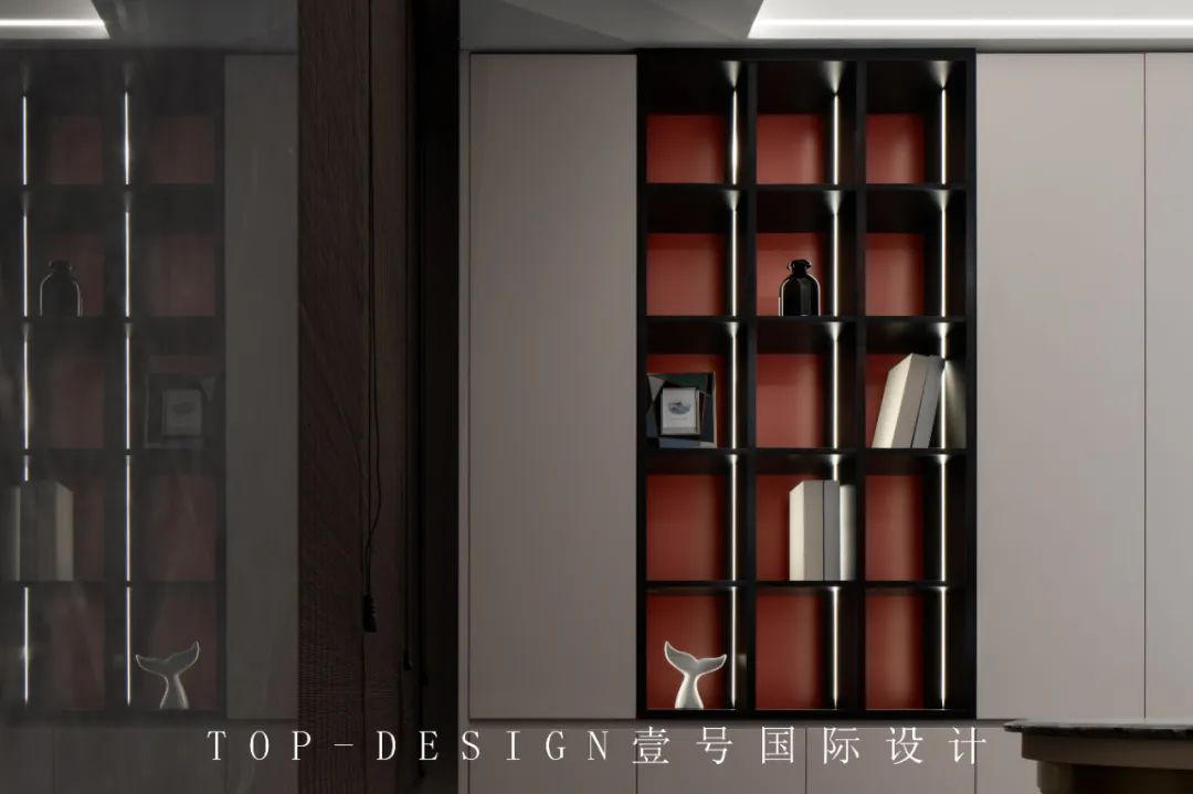 香山麓院现代轻奢别墅设计丨壹号国际设计-5