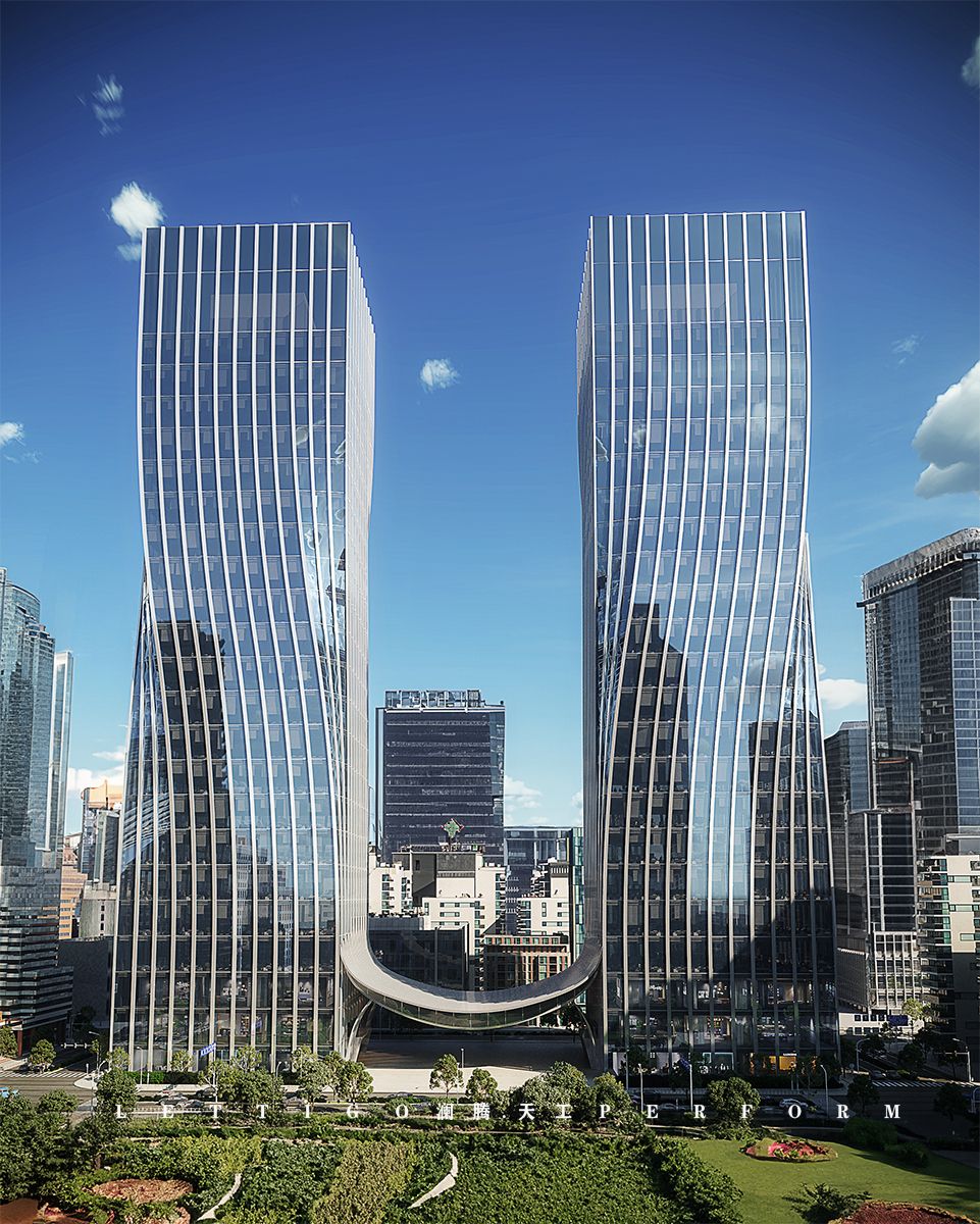 建筑设计|外观设计|鸟瞰效果图案例-1