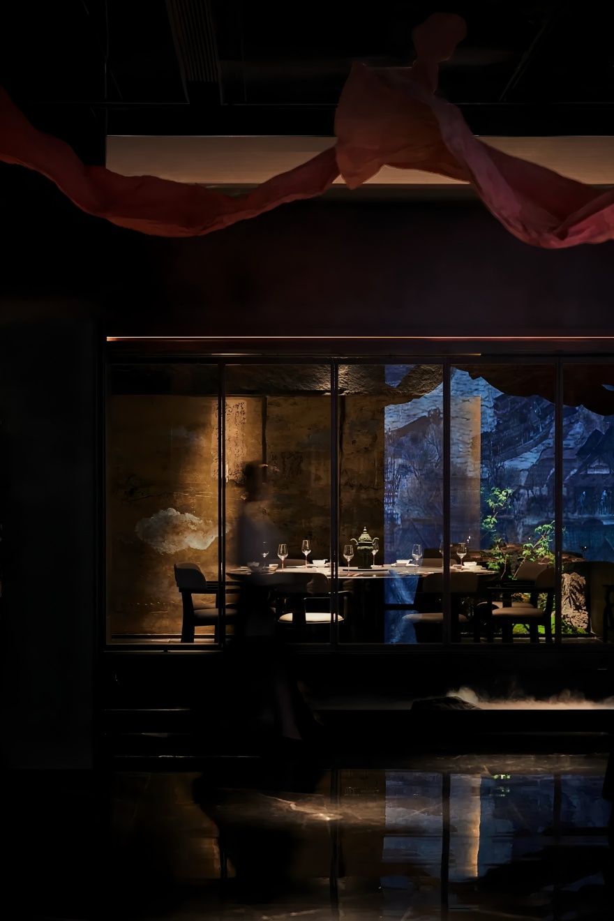 浙江义乌铂金港澳门海鲜姿造餐饮丨中国金华丨构造空间设计,森川设计,春晓软装设计-25