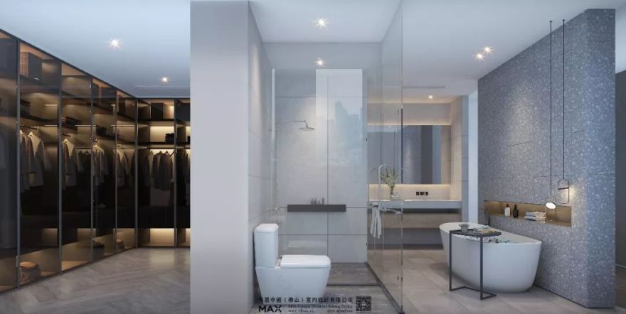 湖景花苑别墅 | 现代轻奢的人居美学-30