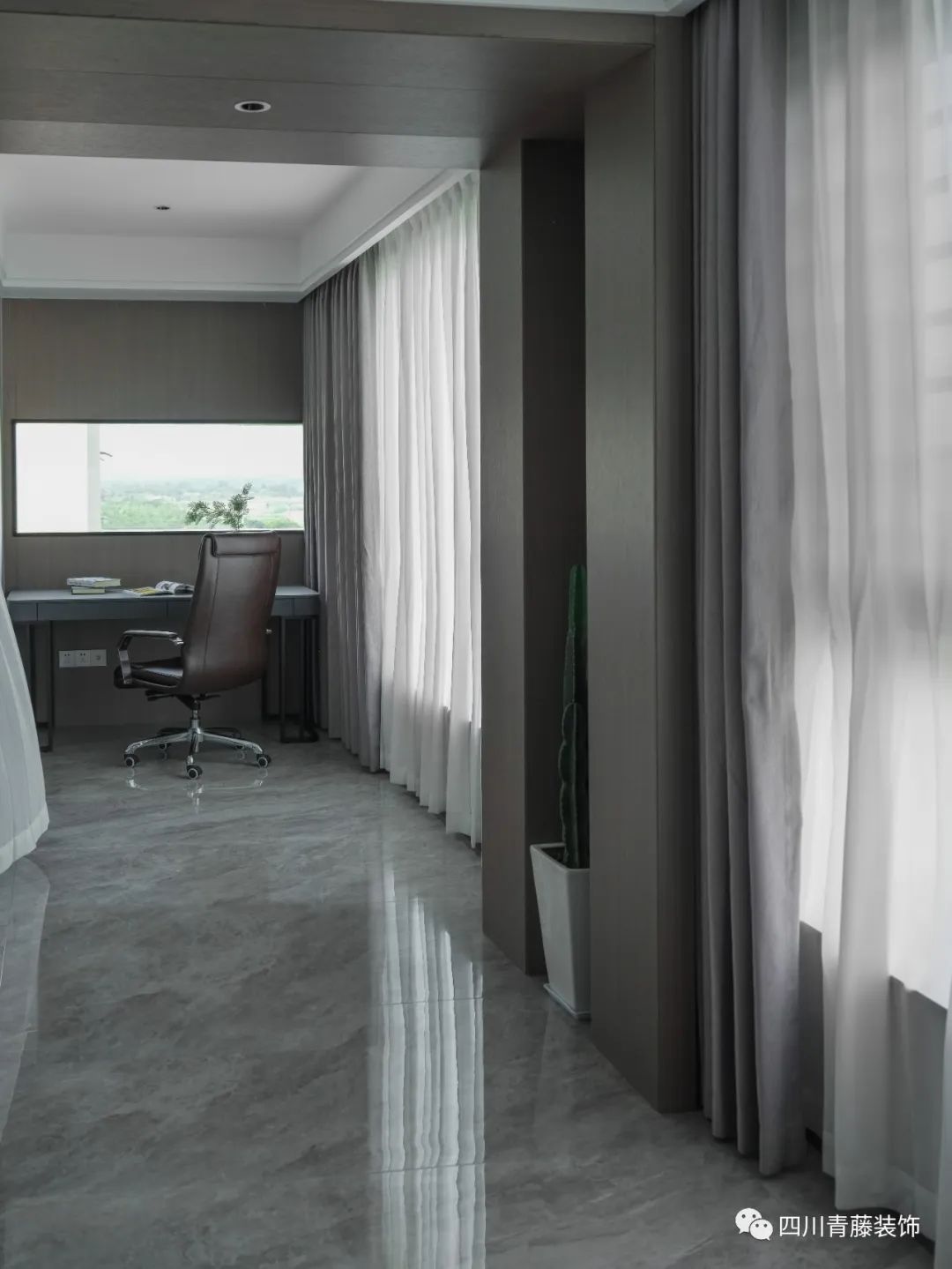 御景苑 160㎡现代简约住宅丨冷雪莲-39