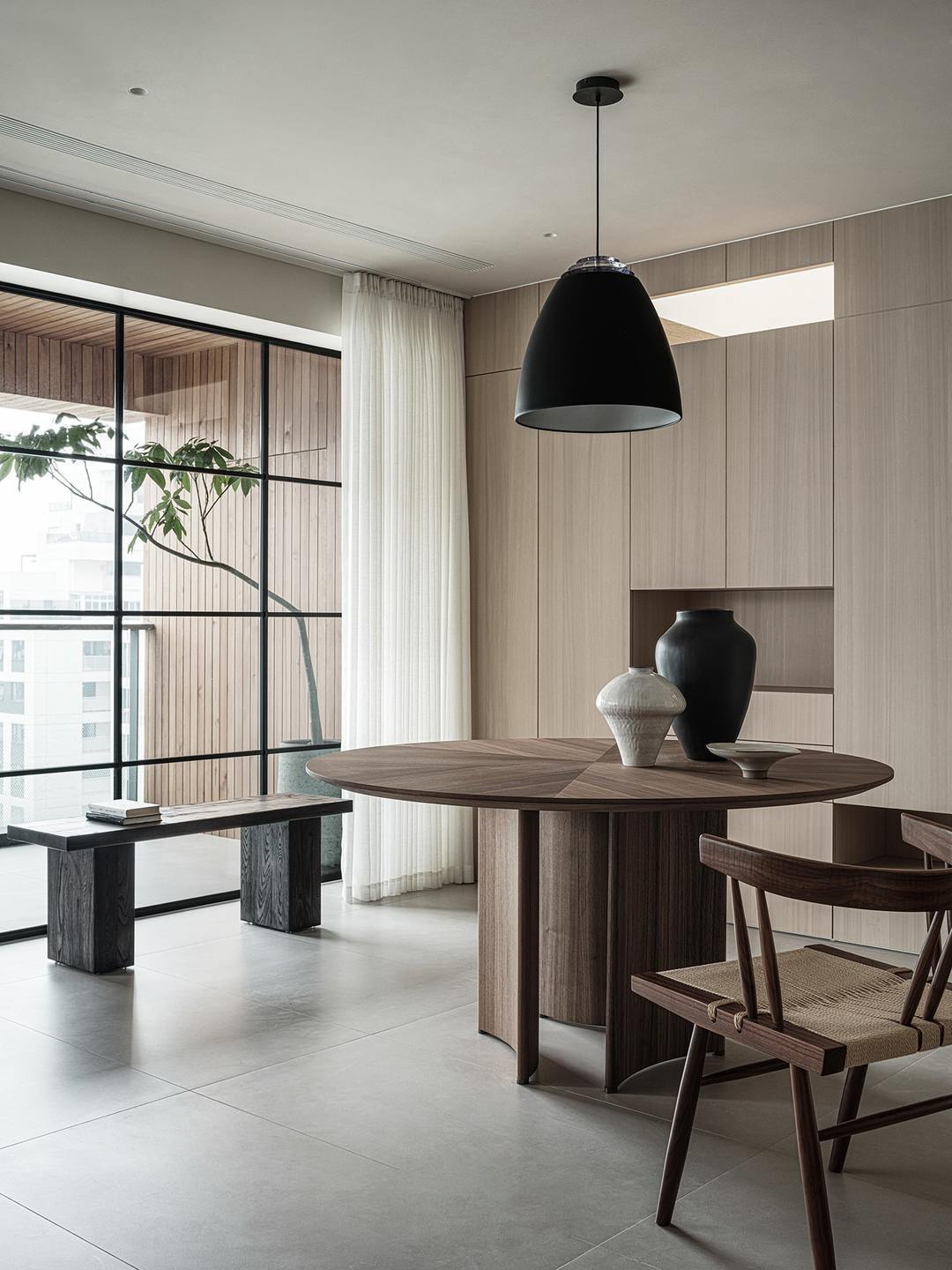 278㎡复式空间,超大阳台的轻禅意三代同堂之家 · 拾光悠然设计-35