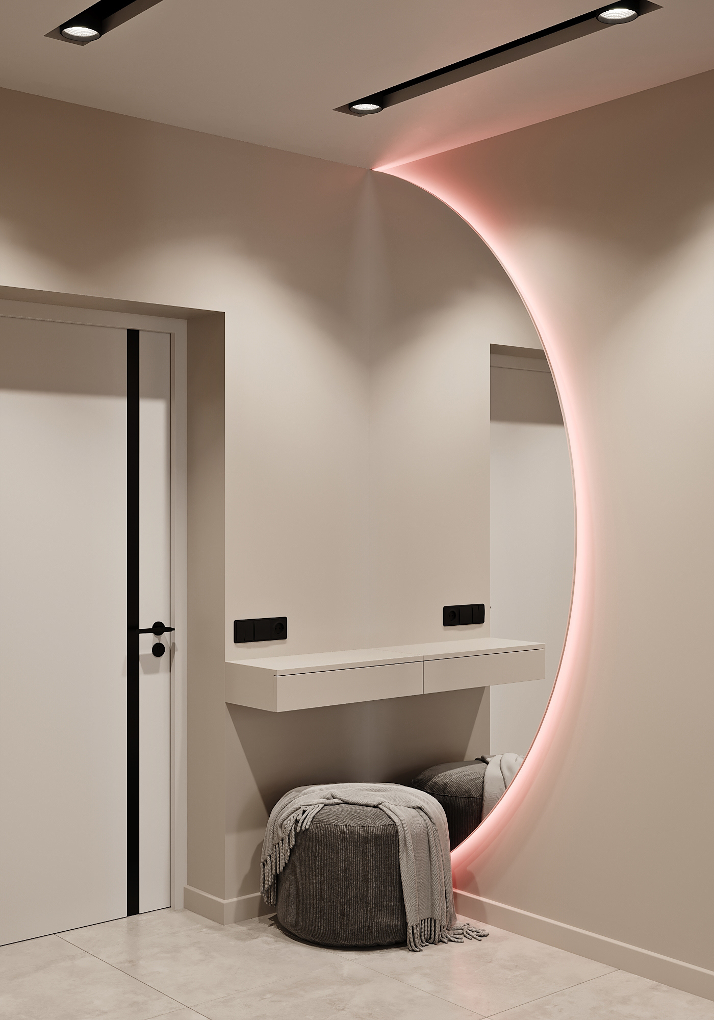 卢茨克的开放式公寓丨乌克兰丨PikulDesign-37