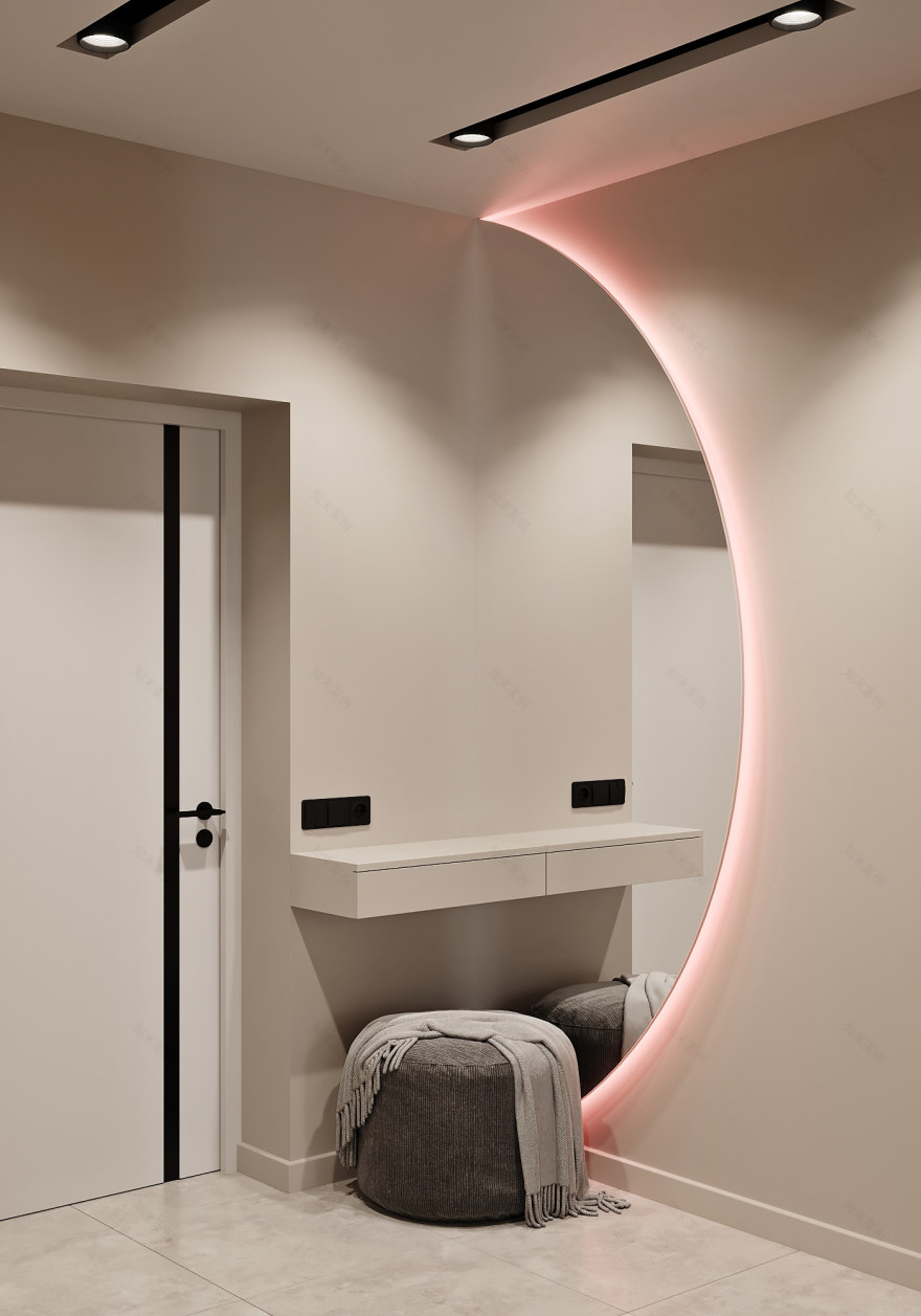 卢茨克的开放式公寓丨乌克兰丨PikulDesign-37