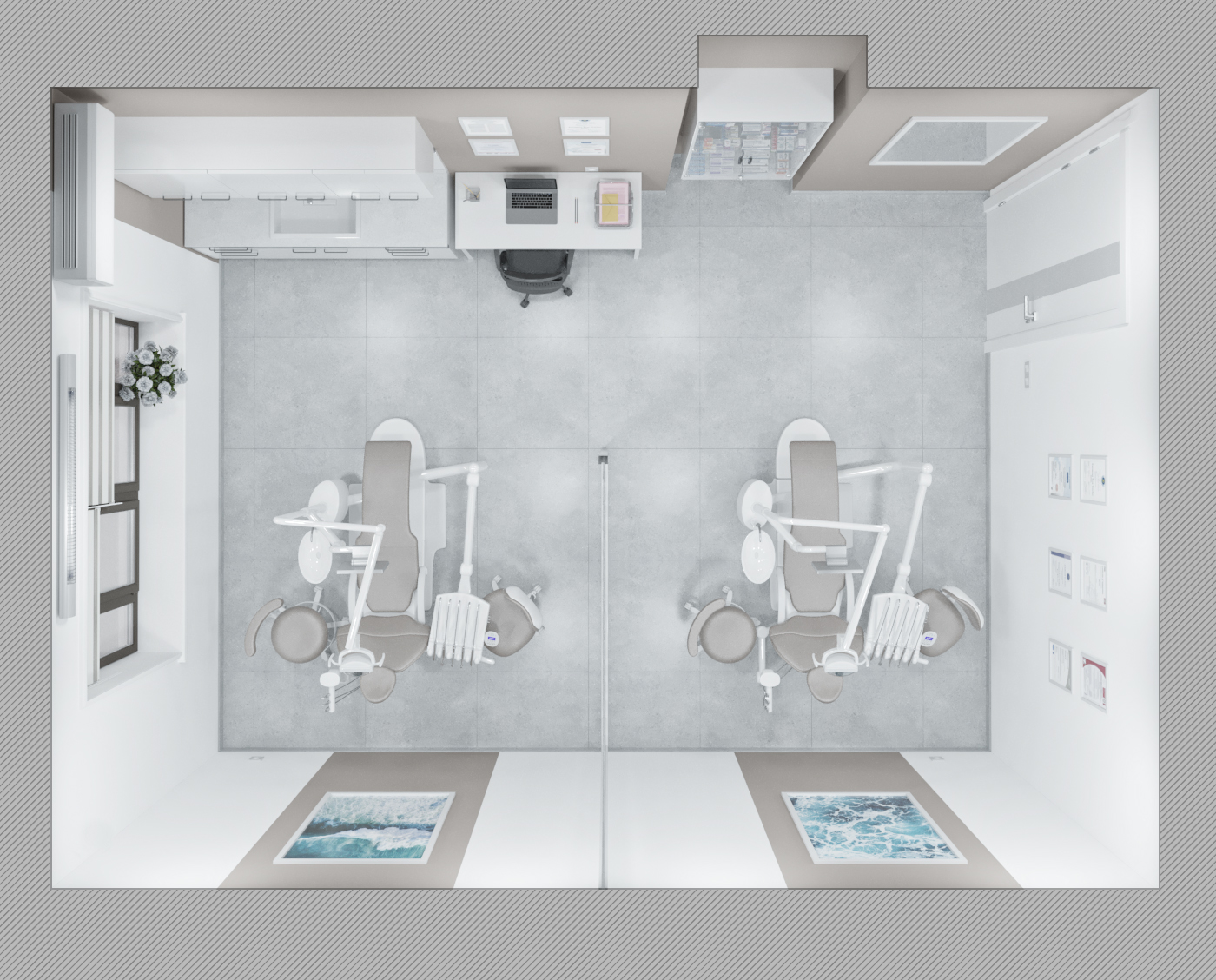 Dental Clinic - dental clinic interior design-37