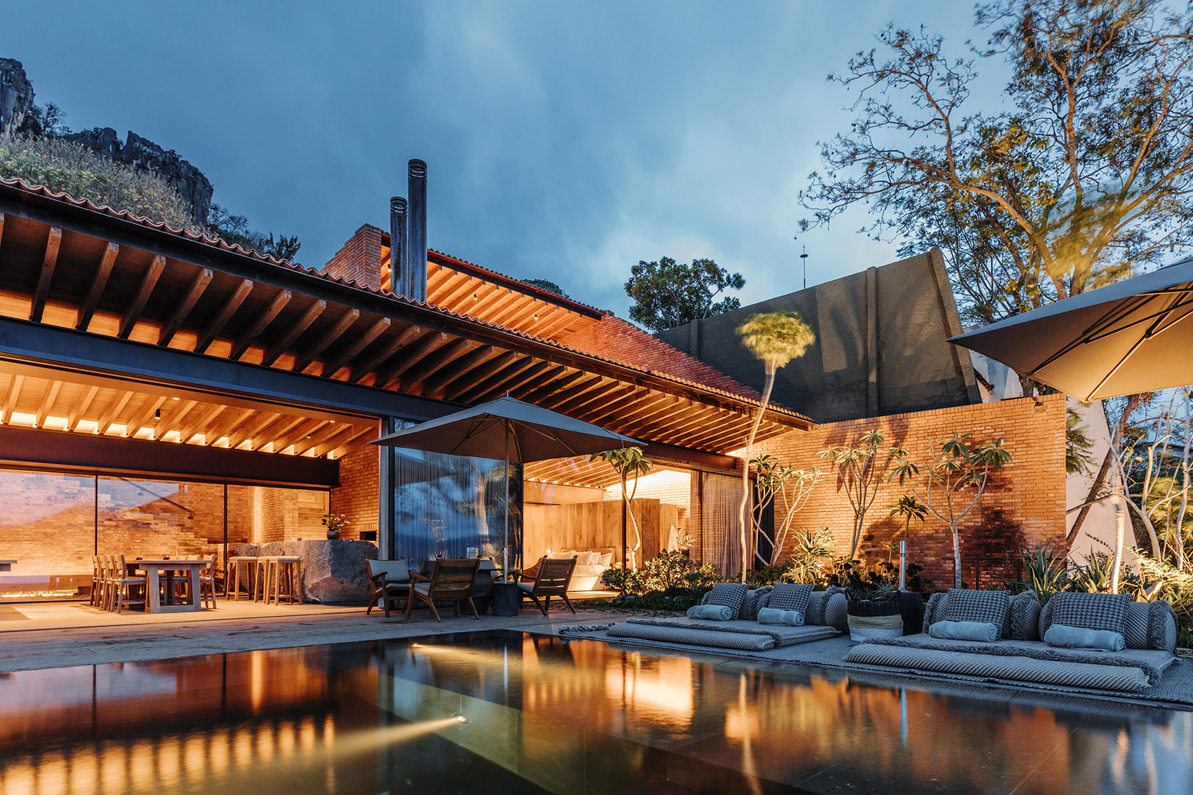 墨西哥 La Peña 湖畔住宅丨Central de Arquitectura-81