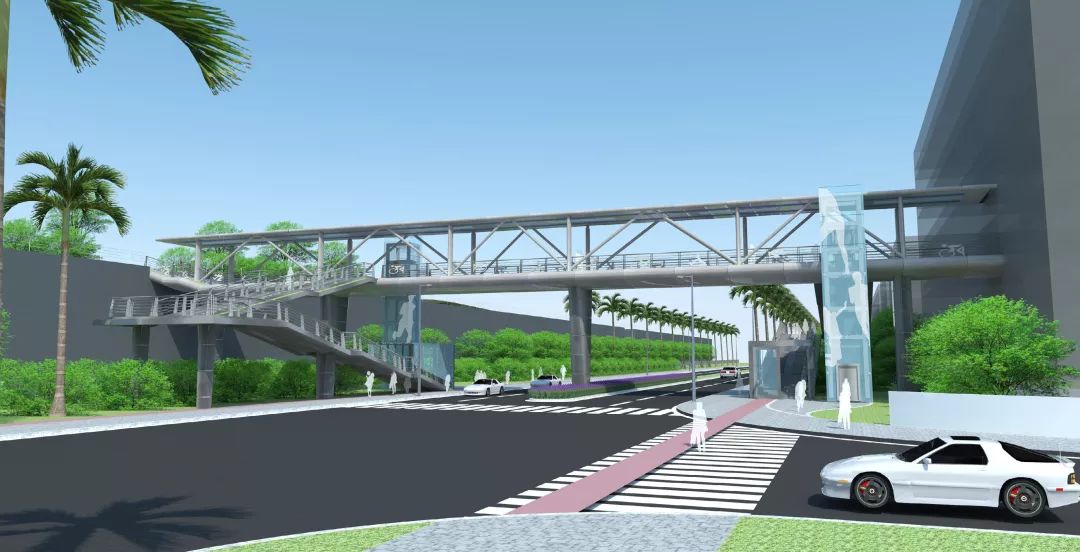 南山三桥 | 现代景观设计的人行天桥新篇章-36