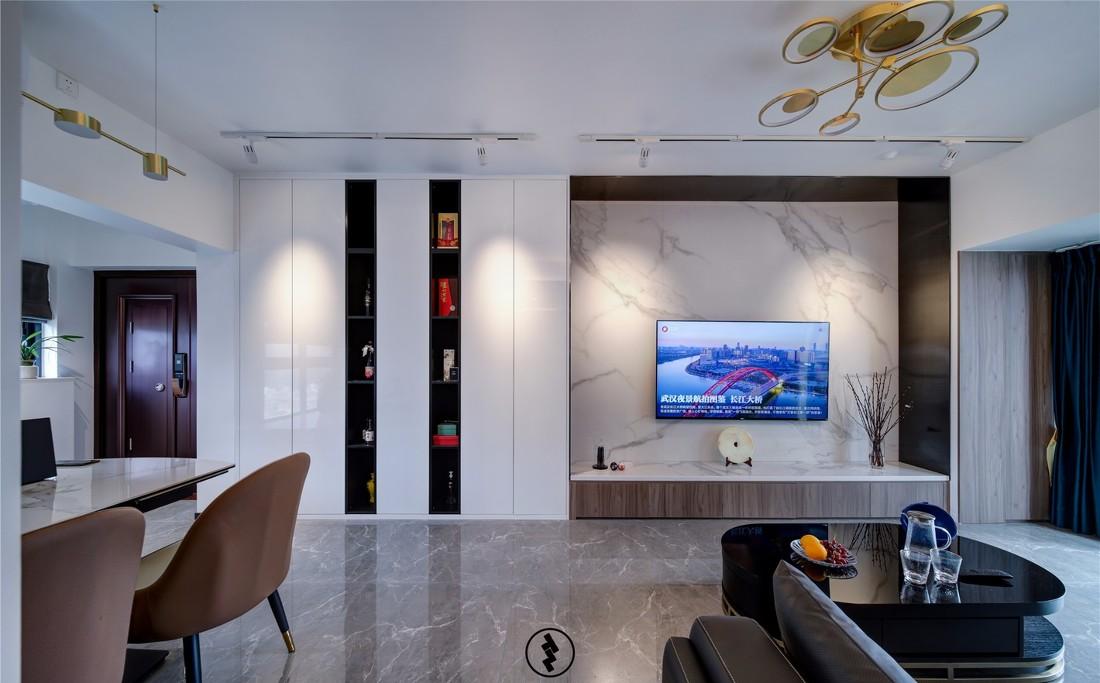 同筑设计 | 80㎡现代简约风,温馨生活的艺术-5