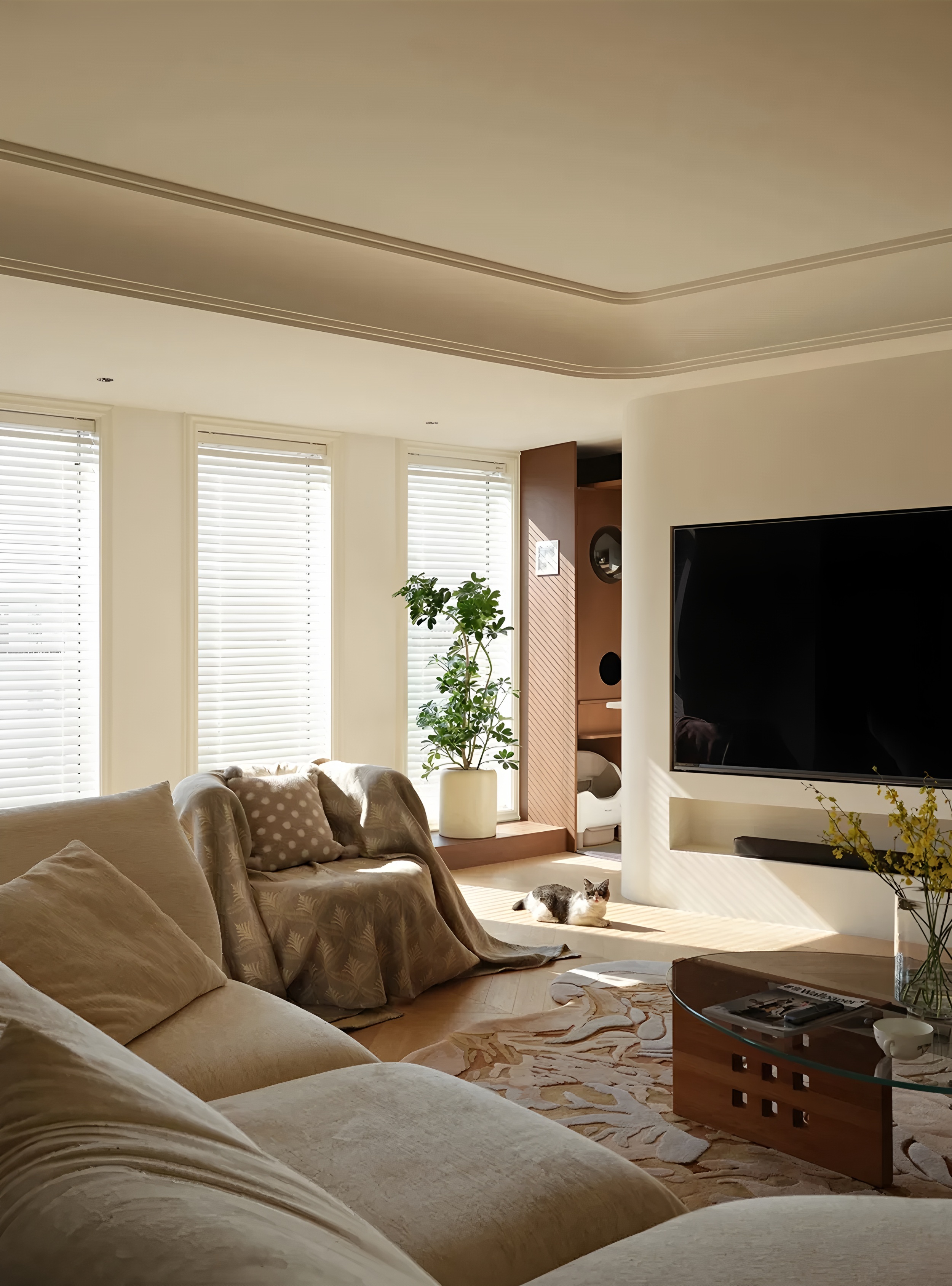 上海200㎡碧云晓园·开启归处新章丨中国上海丨莲空间设计-9