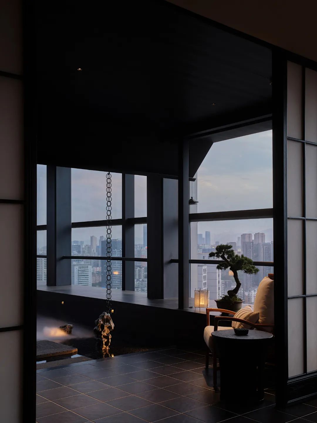 YaoDesign耀设计｜凯宾斯基酒店顶楼茶室-4