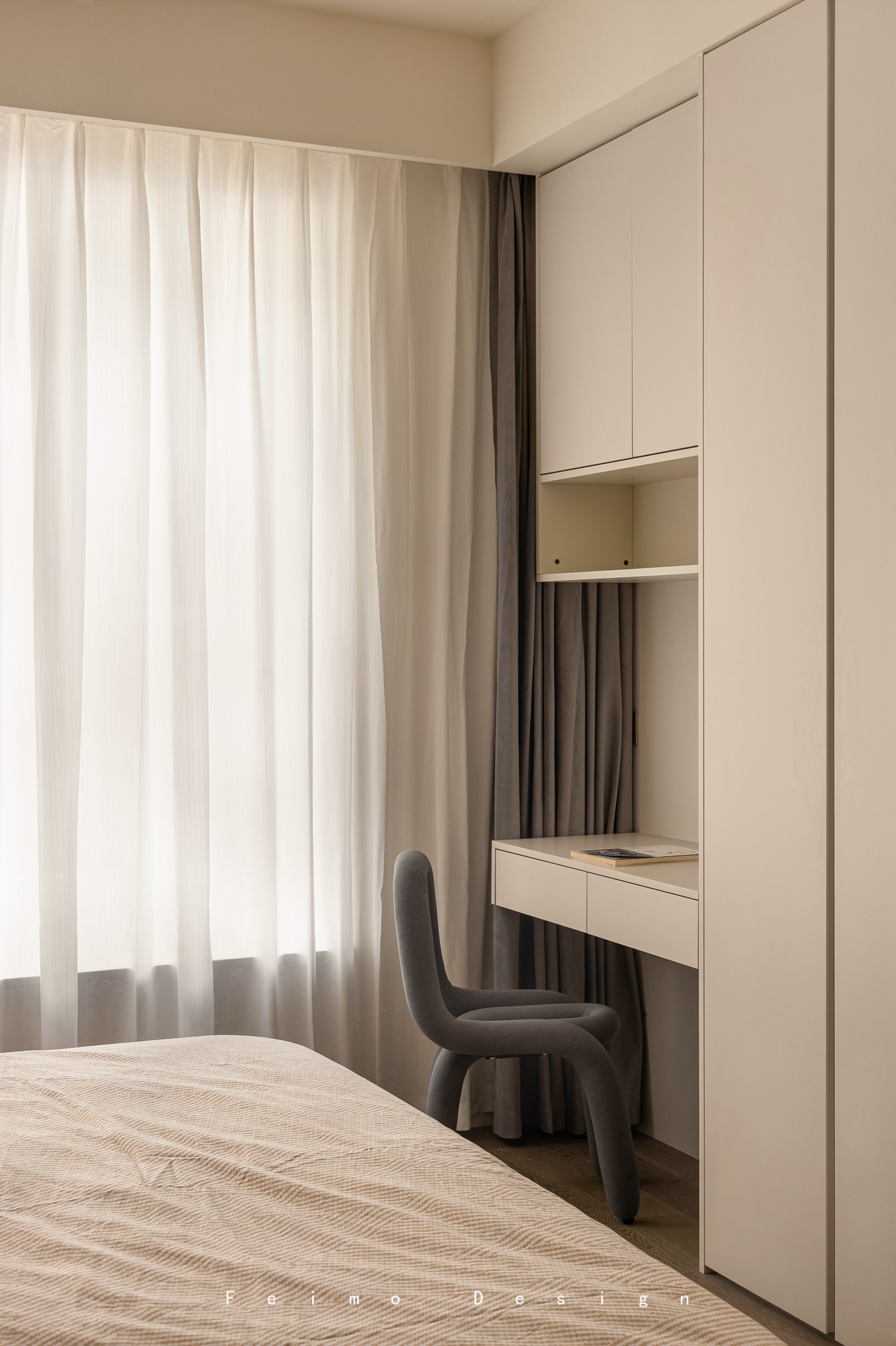 115㎡精装房改造，奶油风又火了！！！-7