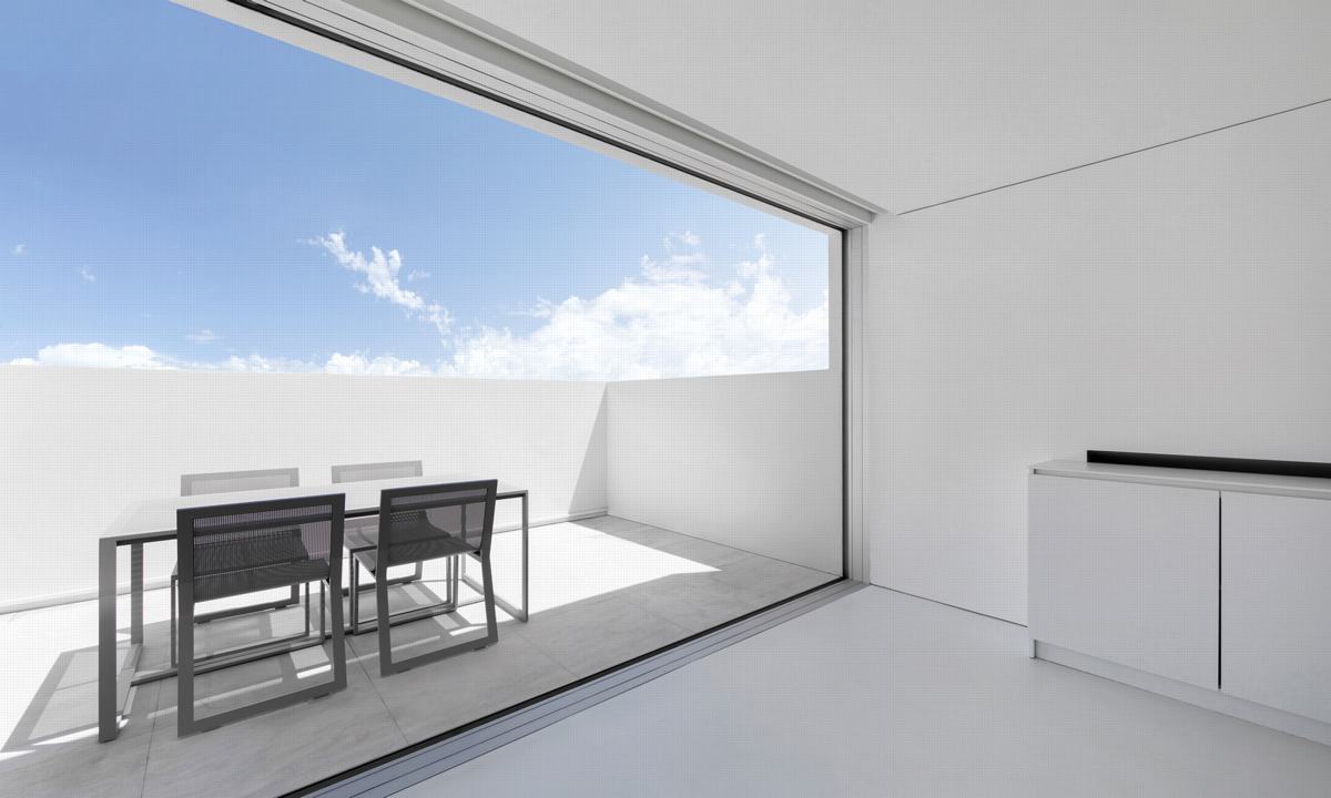 极简纯白顶层公寓丨弗兰西尔维斯特-12